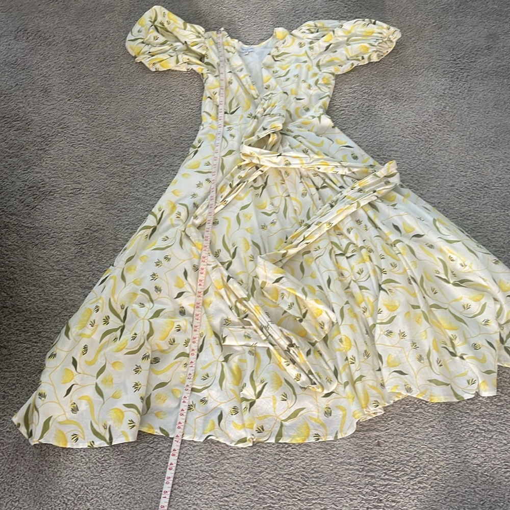 Monsoon and Beyond Lola Dress, Yellow Mangrove - Picture 12 of 12